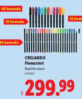 crelando Flomasteri