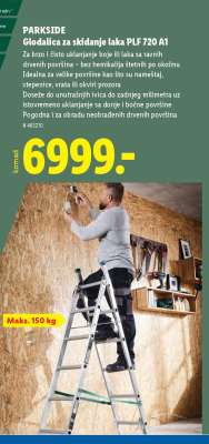 PARKSIDE Glodalica za skidanje laka PLF 720 A1
