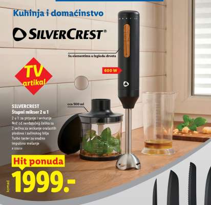 SILVERCREST Štapni mikser 2 u 1