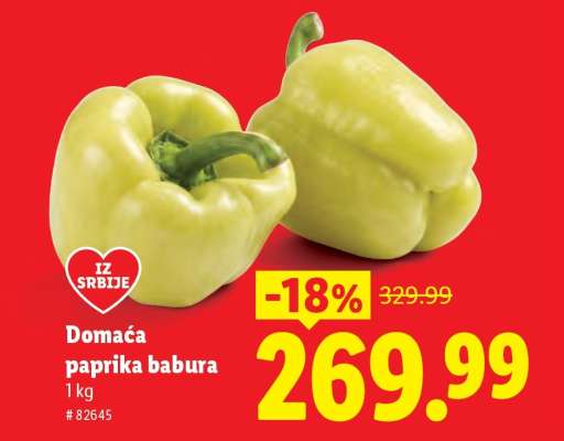 Domaća paprika babura