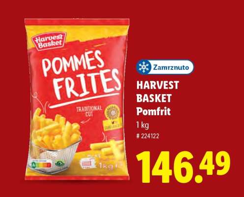Harvest Basket Pomfrit