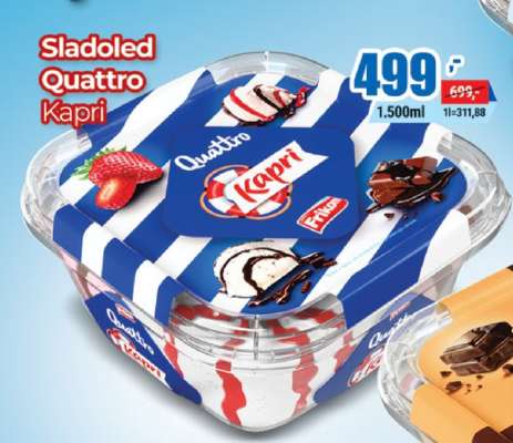 SLADOLED QUATTRO KAPRI