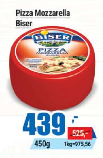 Pizza Mozzarella Biser