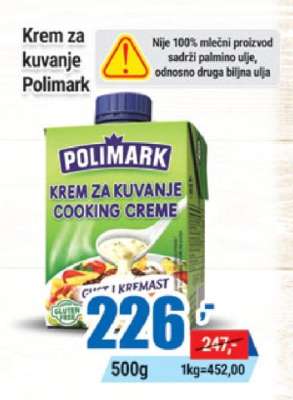 Krem za kuvanje Polimark ,