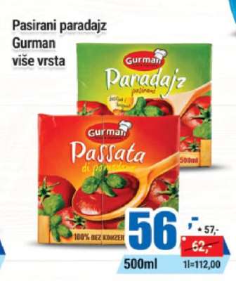 Pasirani paradajz Gurman