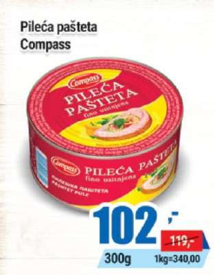 Pileća pašteta Compass