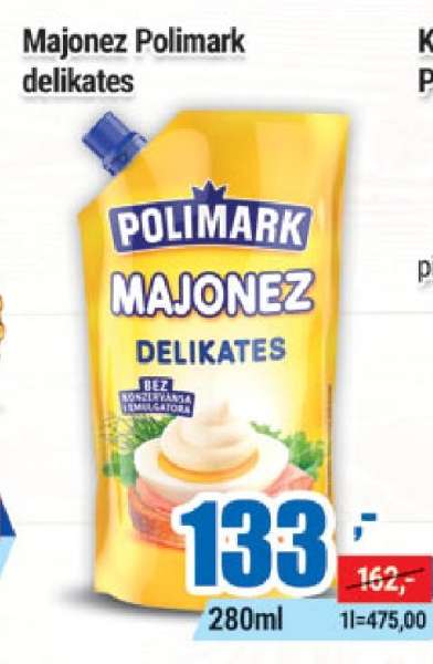 Majonez Polimark delikates