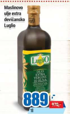 Maslinovo ulje extra devičansko Luglio