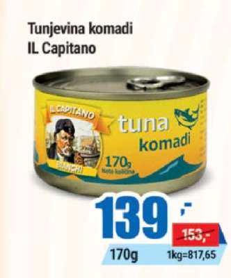 Tunjevina komadi IL Capitano