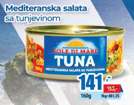 Mediteranska salata sa tunjevinom