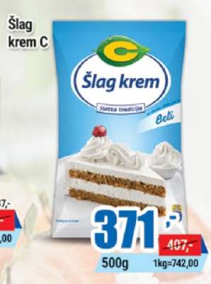 Šlag krem C