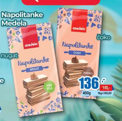 Napolitanke Medela