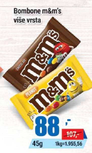 Bombone M&M's