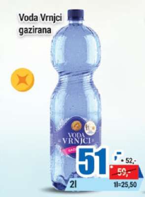 Voda Vrnјci gazirana