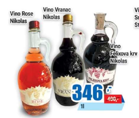 Vino Felixova krv Nikolas