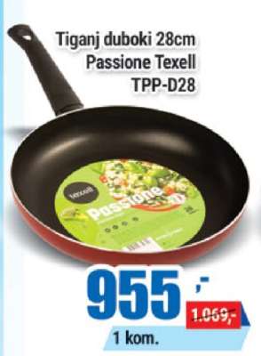 Tiganj duboki 28cm Passione Texell TPP-D28