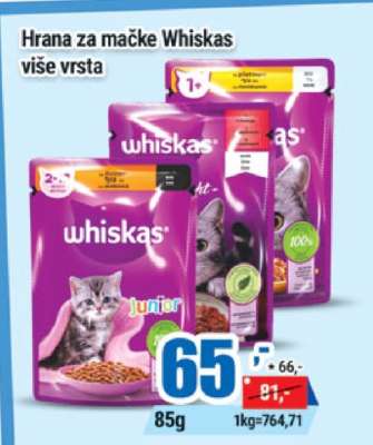 Hrana za mačke Whiskas