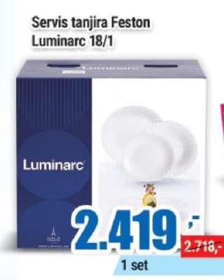 Servis tanjira Feston Luminarc 18/1