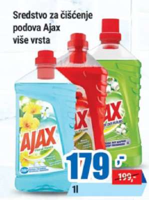 Sredstvo za čišćenje podova Ajax