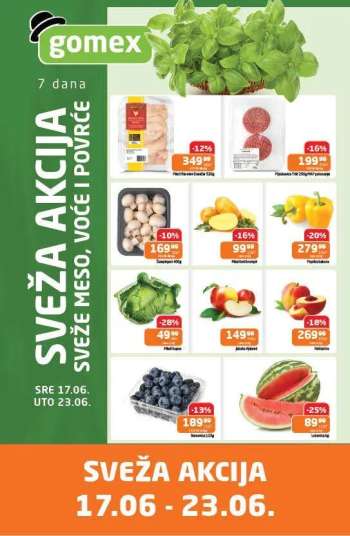 Gomex katalog - 17.06.2026 - 23.06.2026.