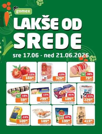 Gomex katalog - 17.06.2026 - 21.06.2026.