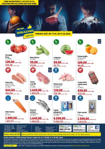 Metro katalog - 17.06.2026 - 21.06.2026.