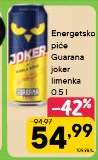 Energetsko piće Guarana joker limenka 0.5 l