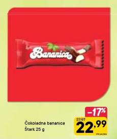 ČOKOLADNA BANANICA