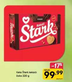 Keks Štark keksíći čoko 220 g