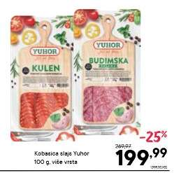 Kobasica šlaje Yuhor
