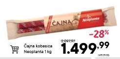 Čajna kobasica Neoplanta 1 kg