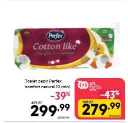 Toalet papir Perfex Comfort natural 10 rolni