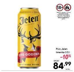 Pivo Jelen limenka 0.5 l