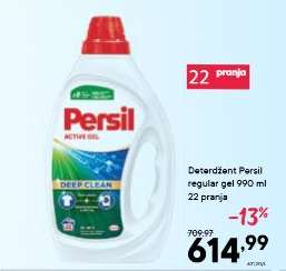 Deterdžent Persil regular gel 990 ml 22 pranja