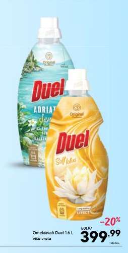 Omekšivač Duel 1,6 l