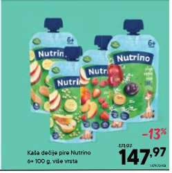 Kaša dečije pire Nutrino