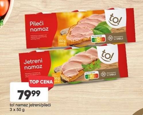 to! namaz jetreni/pileći