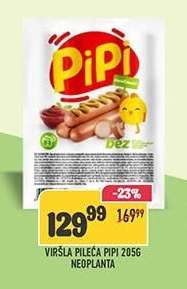 VIRŠLA PILEĆA PIPI 205G NEOPLANTA