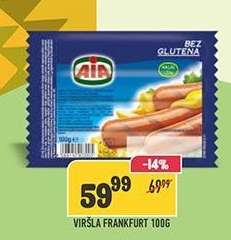 VIRŠLA FRANKFURT 100G