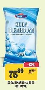 Soda Bikarbona 500g Unipak