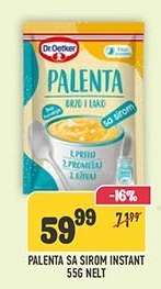 PALENTA SA SIROM INSTANT 55G NELT