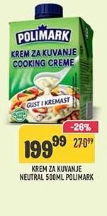 Krem za kuvanje neutral 500ml Polimark