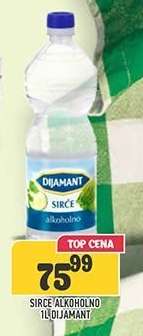 SIRĆE alkoholno Dijamant