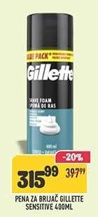 Pena za brijač Gillette Sensitive 400ml