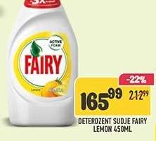 Deterdžent sudje Fairy Lemon 450ml