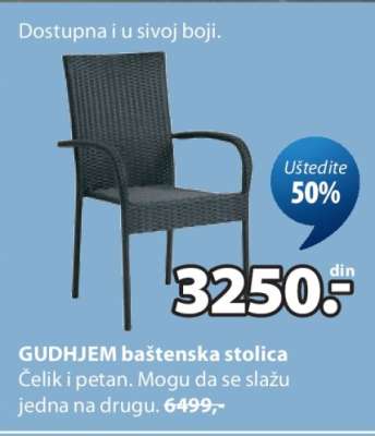 GUDHJEM BAŠTENSKA STOLICA