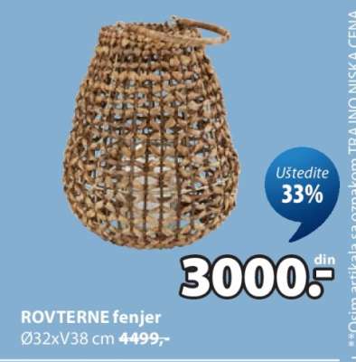 ROVTERNE fenjer