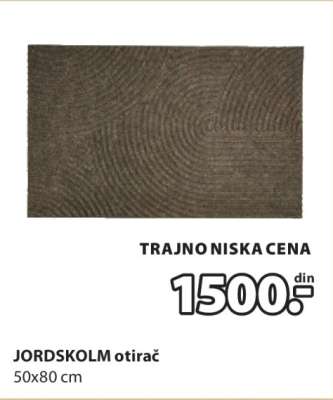 JORDSKOLM otirač