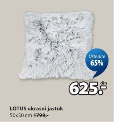 LOTUS UKRASNI JASTUK