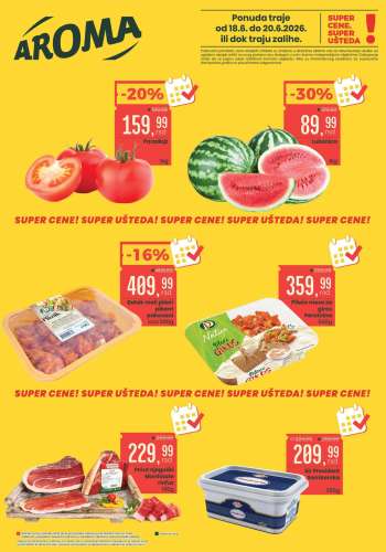 Aroma Market katalog - 18.06.2026 - 20.06.2026.